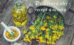 Třezalkový olej Janů olej recept postup návod příprava suroviny ingredience